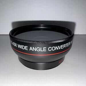 Vivitar • HD4 MC AF High Definition Converter Lenses • .43x Wide Angle Japan